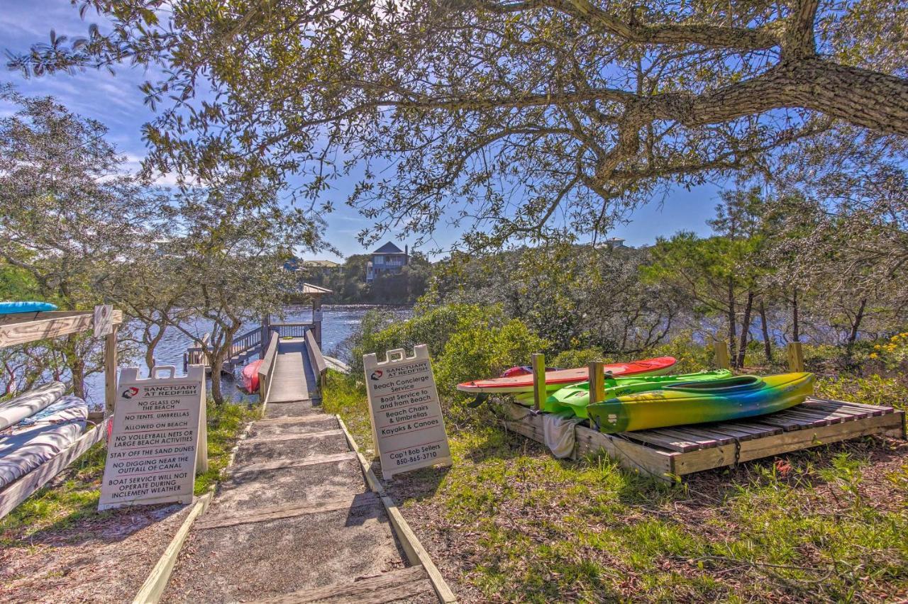 30A Retreat With Patio And Resort Amenities! Santa Rosa Beach Exterior photo
